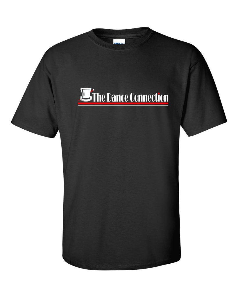 TDC - Black Short Sleeve Tee w/ TDC Top Hat Logo on Front.