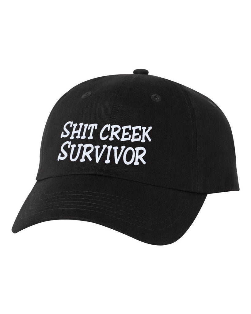 shit creek survivor unstructured baseball style cap