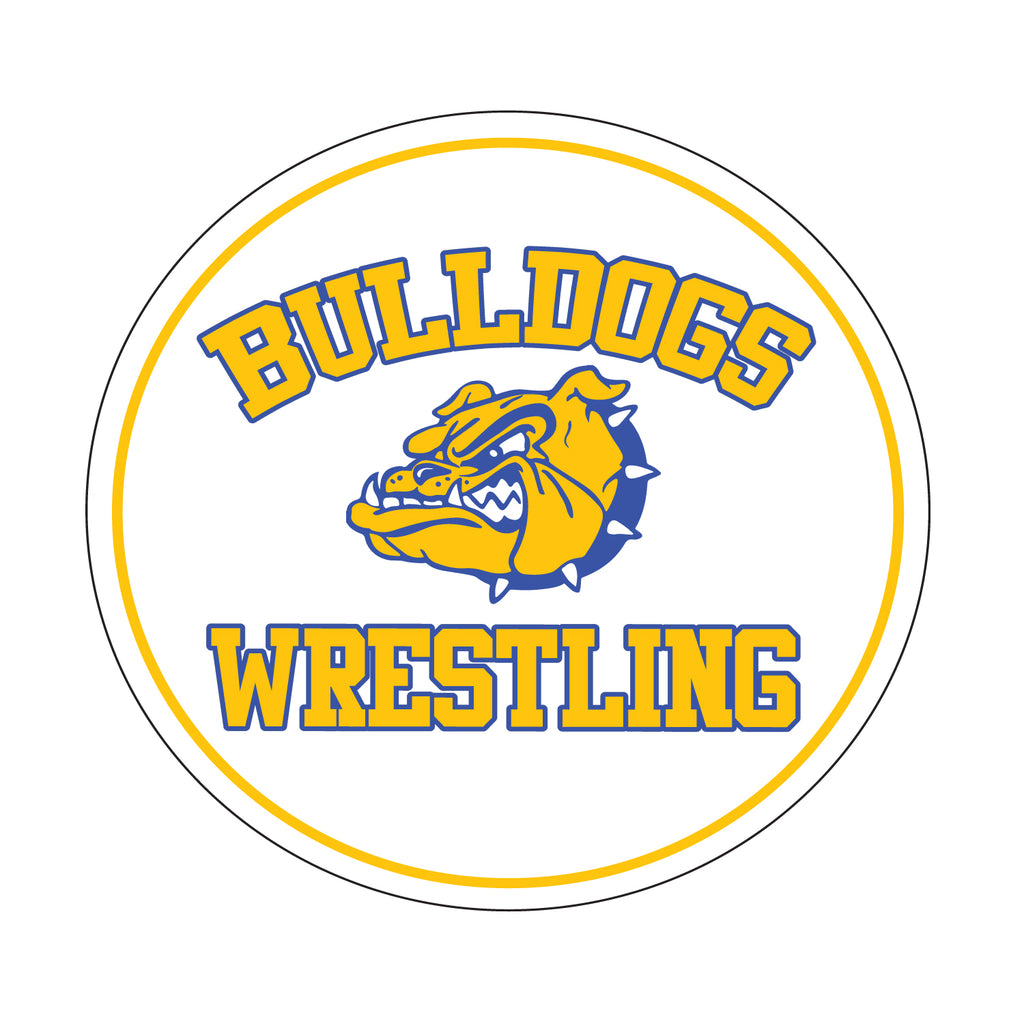 Bulldogs Wrestling Logo - 5.5