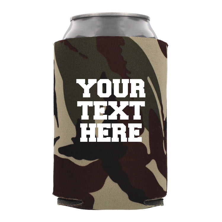 premium foam can cooler-sd-blank-tcc-115b camo