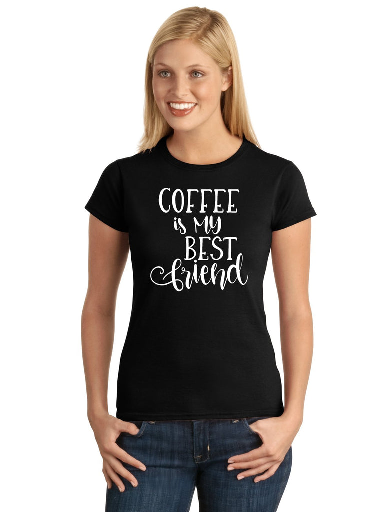 Coffee is My Best Friend Graphic Transfer Design Shirt