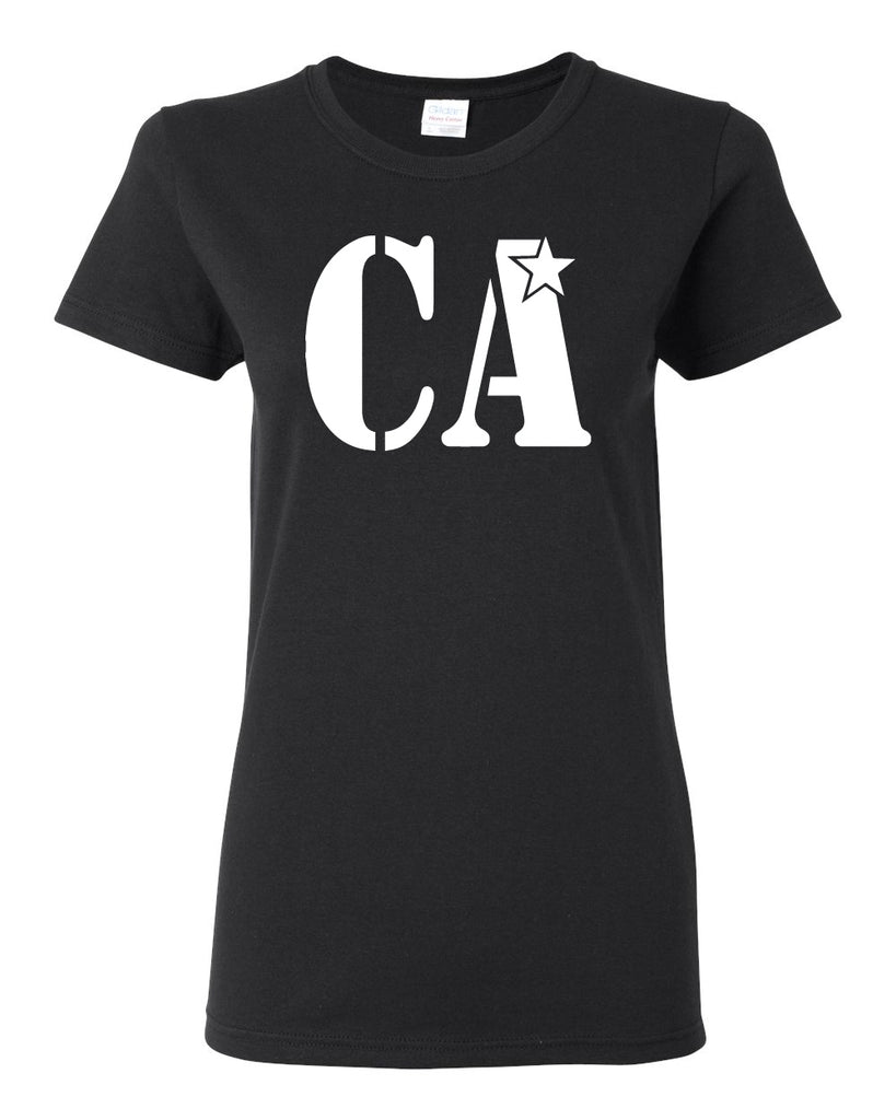 Cheer Army Black Short Sleeve Tee w/ White CA Logo on Front.
