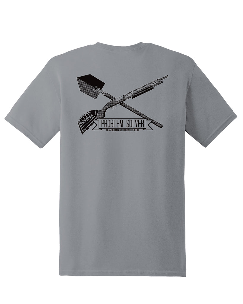 Black Bag Resources - Problem Solver - 1 Color Printed Graphic Tee