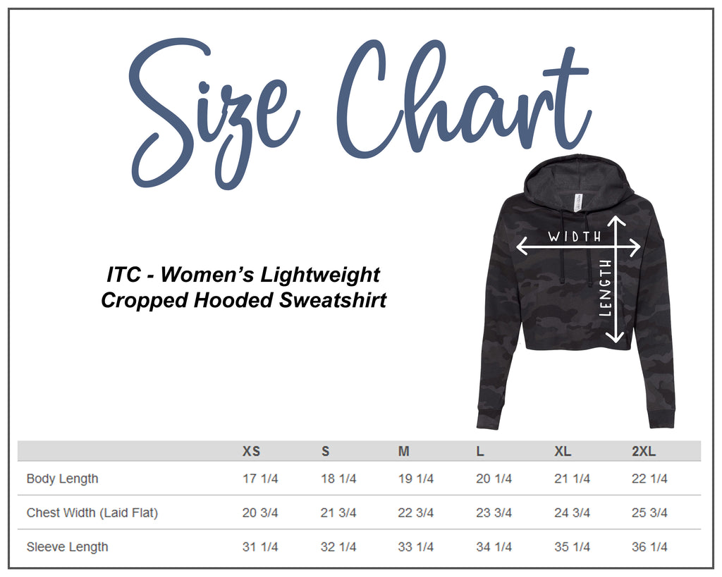 World Gymnastics Black Camo Women’s Lightweight Cropped Hooded Sweatshirt w/ 2 Color Design on Front