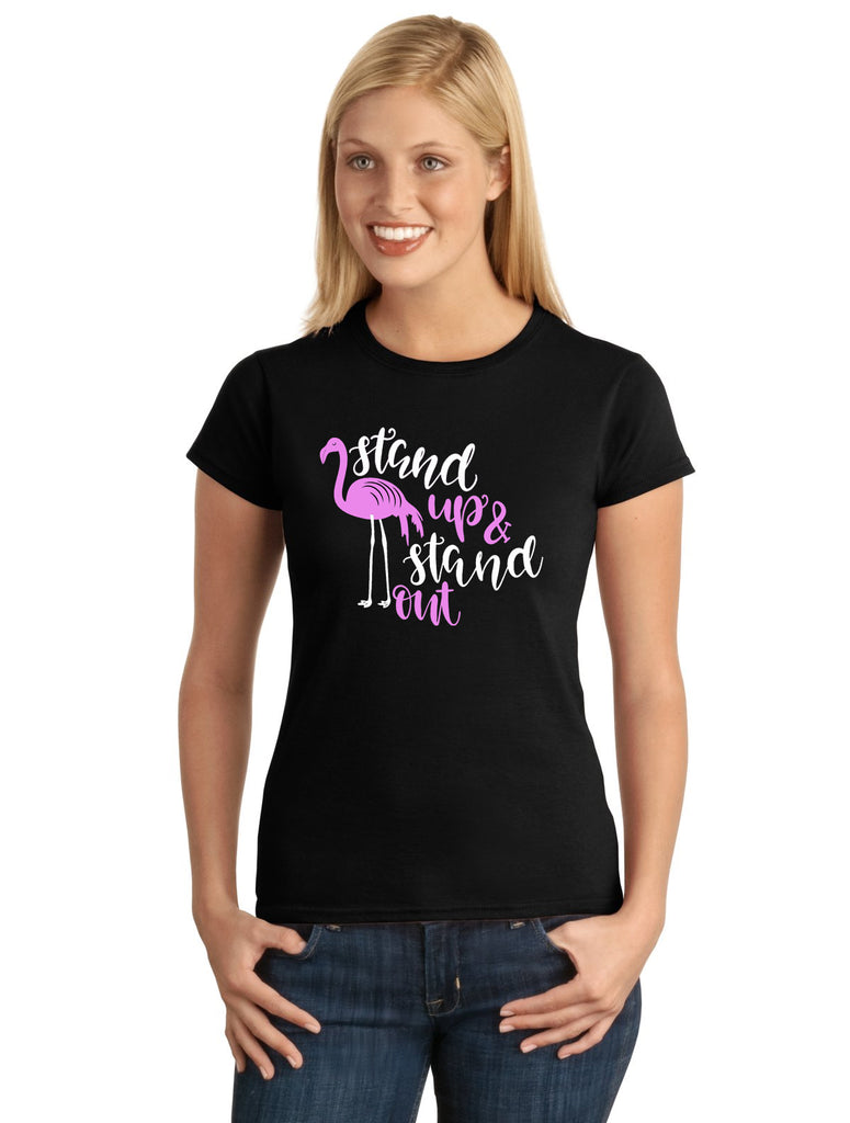 Stand Up And Stand Out Graphic Transfer Design Shirt