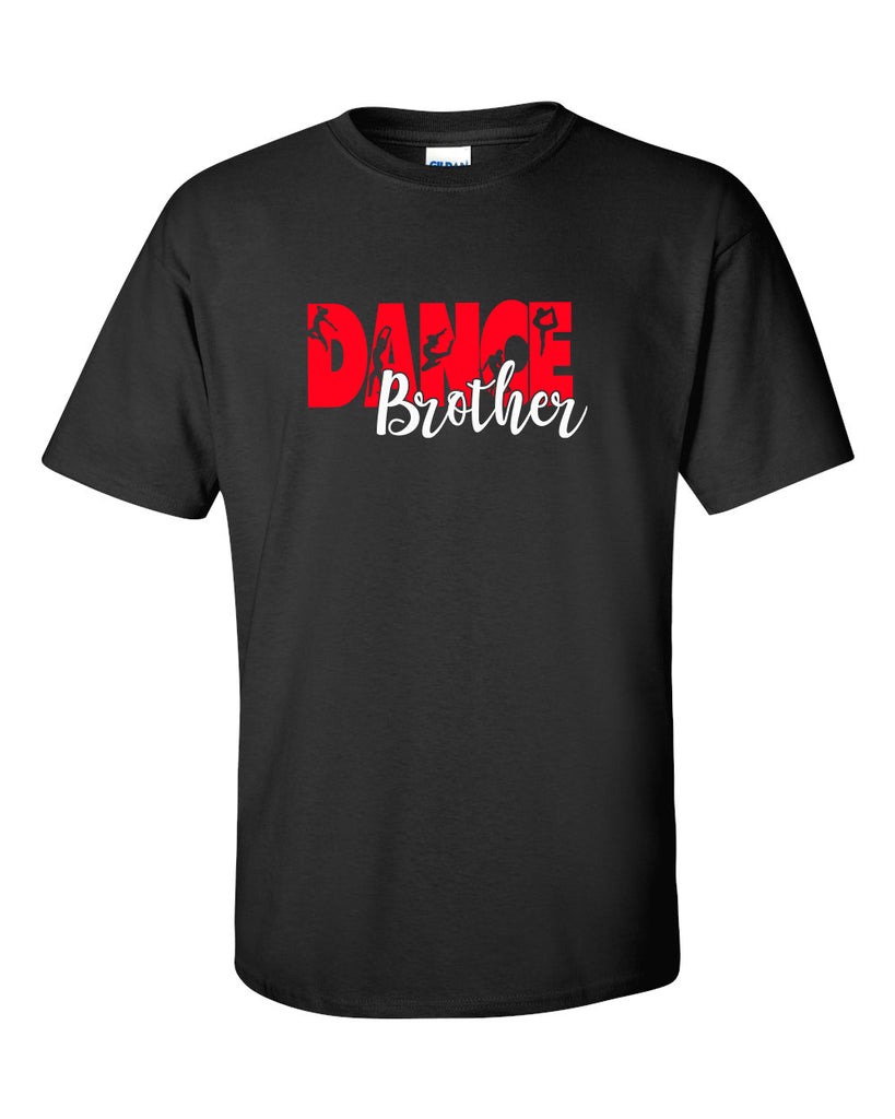 TDC - Black Short Sleeve Tee w/ Dance Brother on Front.
