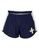 Jefferson Cheer Navy Pulse Team Running Shorts - 1265 w/ JT  Design on Front Leg