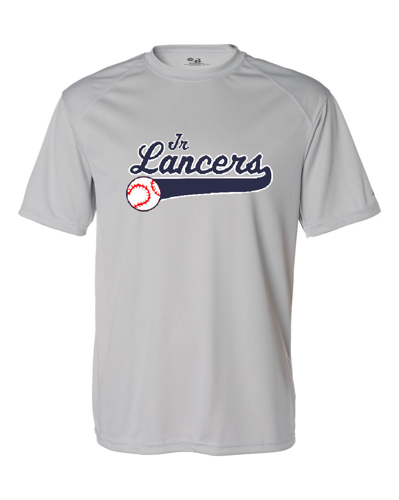 Jr. Lancers Baseball BADGER B-CORE TEE w/ JRL Logo on Front.