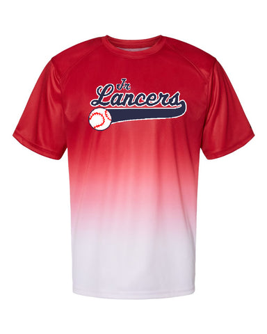 Jr. Lancers Baseball Code Five - Adult Camo Tee - 3907 w/ JRL Logo on Front.