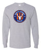 NJ Bucks JERZEES - Dri-Power® Long Sleeve 50/50 T-Shirt - 29LSR w/ NJB Circle Logo on Front