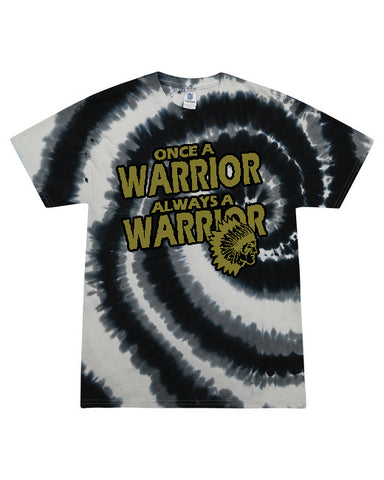 Wanaque Warriors Football Black Badger - B-Core Sport Shoulders T-Shirt - 4120 w/ Warrior Logo on Front.