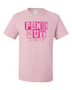 Lakeland Jr Soccer Club - JERZEES - Dri-Power® 50/50 T-Shirt - 29MR w/ Pinkout 24 Design on Front.