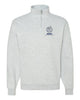 World Gymnastics JERZEES - Nublend® Cadet Collar Quarter-Zip Sweatshirt - 995MR w/ 2 Color V1 Logo Design Embroidered on Front Left Chest