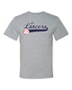 Jr. Lancers Baseball JERZEES - Dri-Power® 50/50 T-Shirt - 29MR w/ JRL Logo on Front.