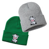 CUTE COW V1 Embroidered Cuffed Beanie Hat