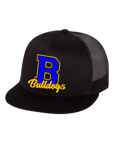 Butler Bulldogs Gold 100% Cotton Tee w/ Bulldogs Repeat w/ Dog Design