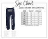 bloomingdale pta royal jerzees - nublend® sweatpants - 973br w/ varsity b on hip.
