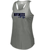 nfinite lux triblend gray heather tank top - 3078 w/ nfinite all stars 2 color logo on front.