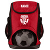 augusta universal backpack 1735 with wanaque soccer white print logo & name