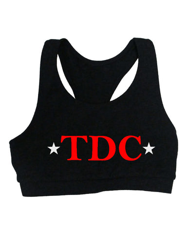 TDC - Black Badger - Athletic Fleece Joggers - 2215 w/ TDC Top Hat Logo down Left Leg.