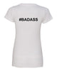 struck fitness next level - women's ideal v-neck tee - 1540 - w/ black out logo
