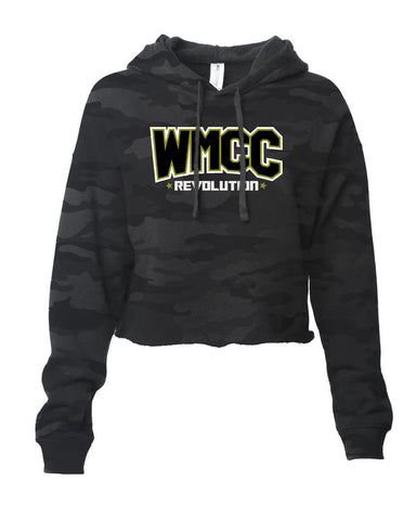 WMCC Silver 8552 solar tie-dye Crew Long Sleeve Tee w/ WMCC Logo in 2 Color on Front.