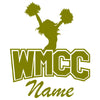 wmcc personalized vinyl transfer style window decal