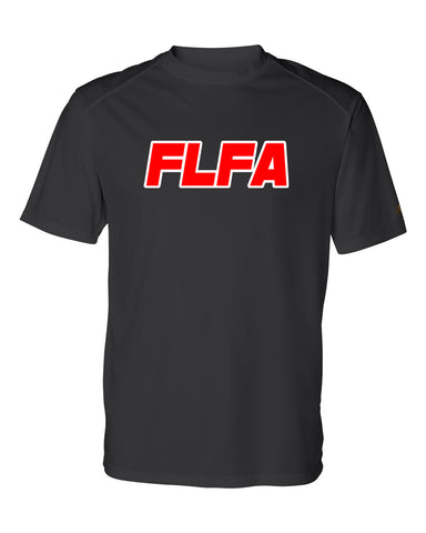 FLFA Black Camo Women’s Lightweight Cropped Hooded Sweatshirt - AFX64CRP  w/ FLFA Cutters CHEER Logo on Front