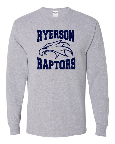 Ryerson Middle School Navy Short Sleeve Tee w/ Class of (YOUR YEAR) V2 Design on Front