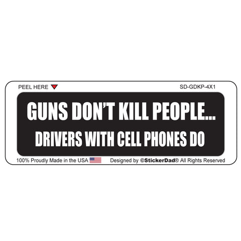 A.D.D. Attention Deff... - 9" x 3" Full Color Printed Bumper Sticker