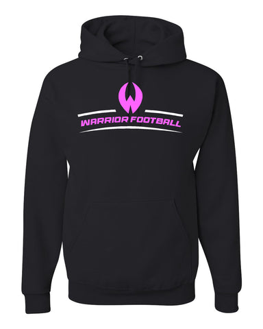 Wanaque Warriors Football Heavy Cotton Long Sleeve Tee w/ Together We Fight Design Front & Back.