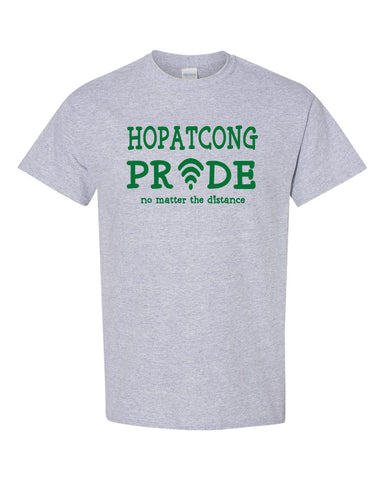 Hopatcong Hooded Sweatshirt w/ Large Front Logo Graphic Transfer Design Sweatshirt