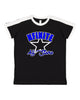 nfinite lat - retro ringer fine jersey tee - 6932 w/ nfinite arc star logo on front.