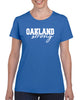 oakland strong graphic design shirt