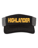 West Milford Highlanders Richardson - Trucker Visor - 712 w/ HIGHLANDER on Front.