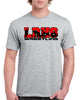 lakeland wrestling sport gray heavy blend shirt w/ lrhs wrestling v2 logo on front.
