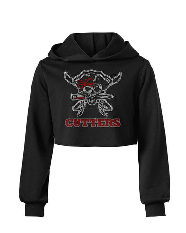 FLFA Black JERZEES - NuBlend® Hooded Sweatshirt - 996MR w/ FLFA (text) Logo on Front