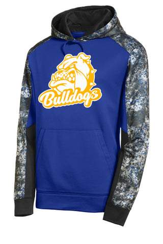 Butler Bulldogs Royal B-Core Sleeveless Hooded T-Shirt - 4108 w/ GO Bulldogs 2 Color Design