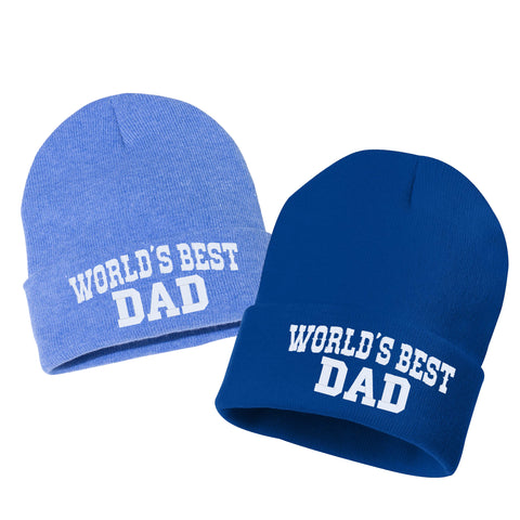 MOM Embroidered Cuffed Beanie Hat