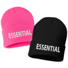 essential worker embroidered cuffed beanie hat