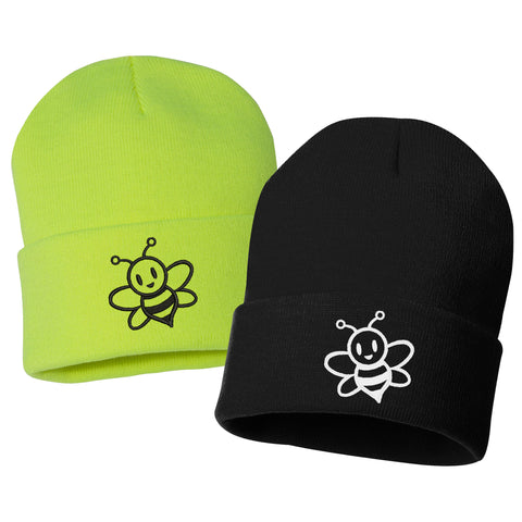QUEEN Embroidered Cuffed Beanie Hat