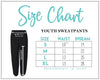 bloomingdale pta black jerzees - nublend® sweatpants - 973br w/ bloomingdale down leg..