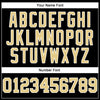 wmcc custom black vegas gold-white authentic baseball jersey w/ teamname: revolution